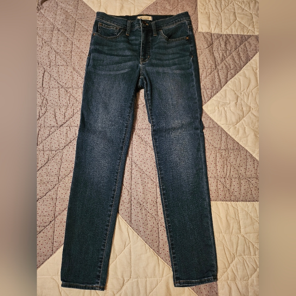 Madewell 9" Mid-Rise Skinny Jeans - Size 27